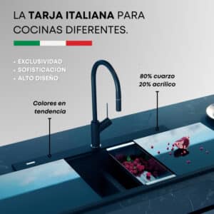 Kit tarja singola grande + Mezcladora garda Titanium