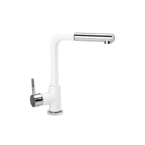 Tarja Lusso 86x51x23.5 + llave mod Tevere 31 cm color blanco