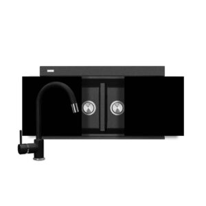 Tarja Lusso 86x51x23.5 + llave mod Como extraíble 33 cm